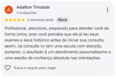 Avaliação do Paciente